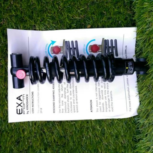Rear Shock KS EXA 291 R-E To E 190 Mm - 300 LBS Boxer M2