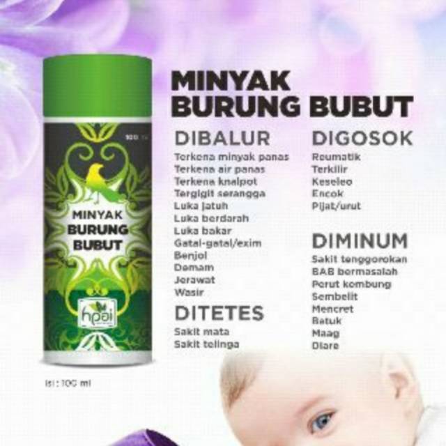 

Minyak burung bubut/mbb