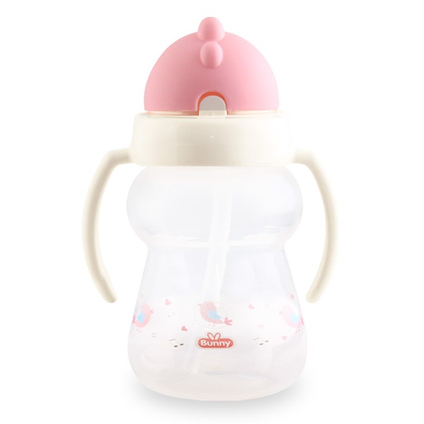 Lusty Bunny Training Cup With Straw Botol Susu Bayi Pegangan ADG 1001 ADG 0005