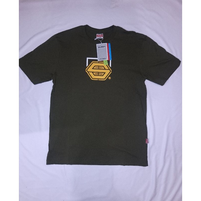 kaos distro original SKATERS Bandung model print biru