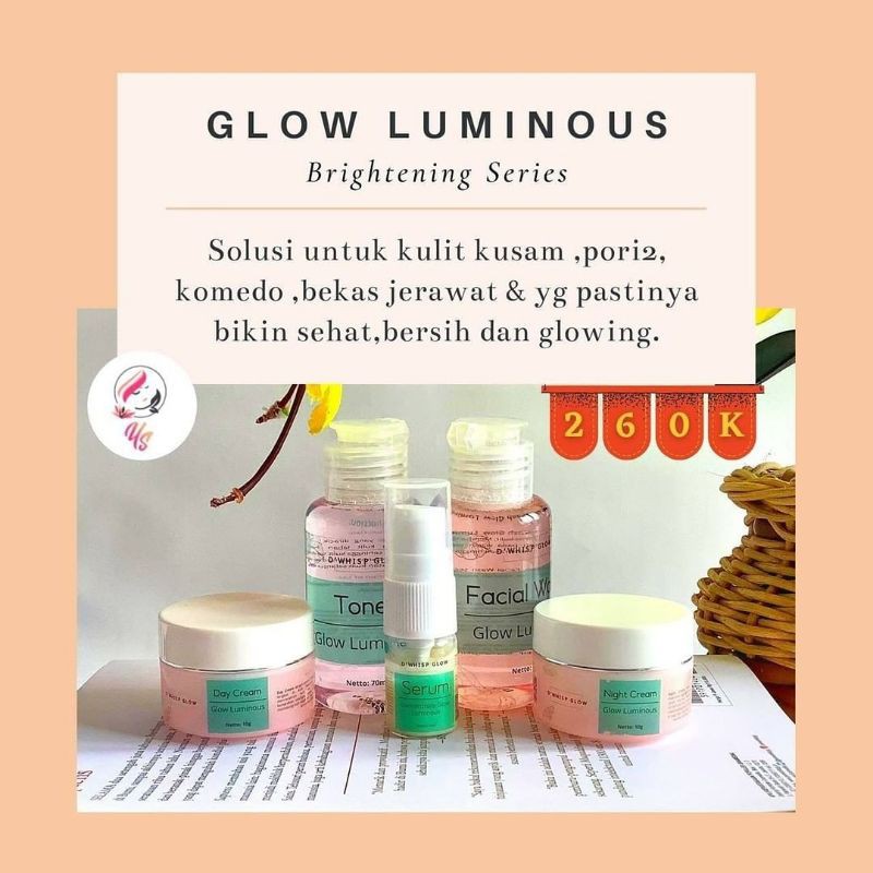 Paket Glow Luminous / Bright Series Eleora Skincare BPOM