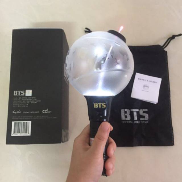 [Porpular]Lightstick Konser Kpop BTS Bangtan Boys Ver.1 Bangtan Boys dengan Lampu