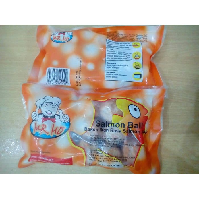 

Mr. Ho - Salmon Ball 200Gr Frozen