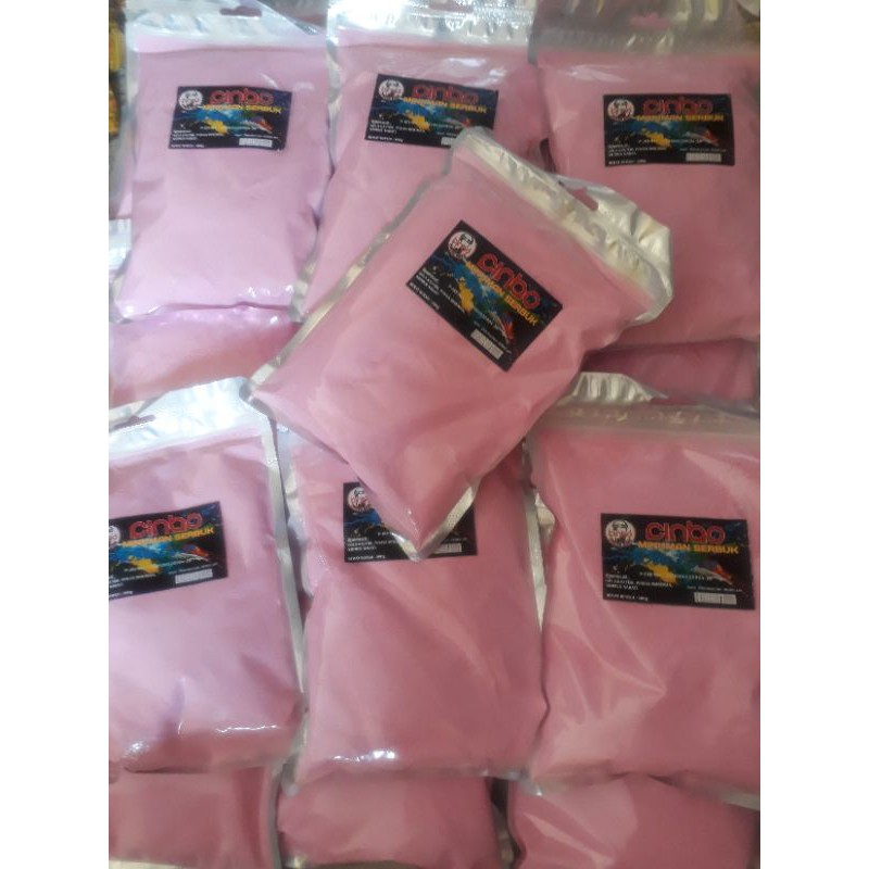 

CINBO bubuk es permen karet pink
