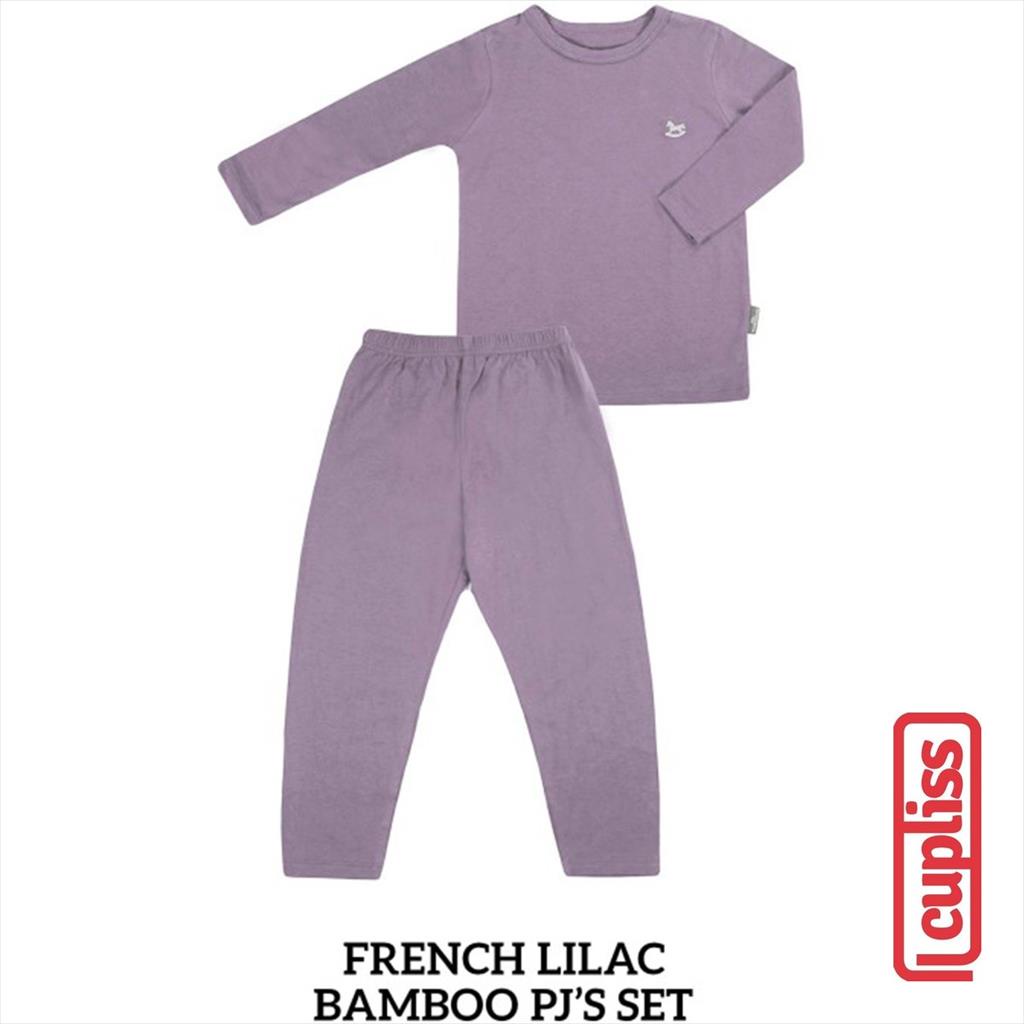 French Lilac Little Palmerhaus Bamboo PJS Piyama Anak