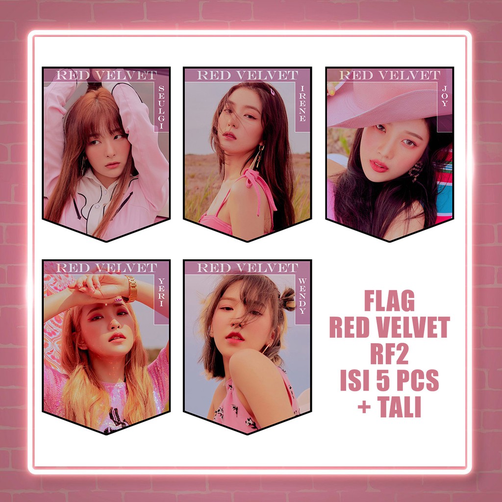 FLAG KPOP REDVELVET 1SET