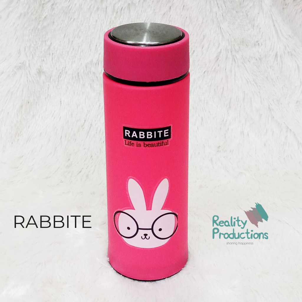 Botol Minum Kaca ALZ Animal 450 ml