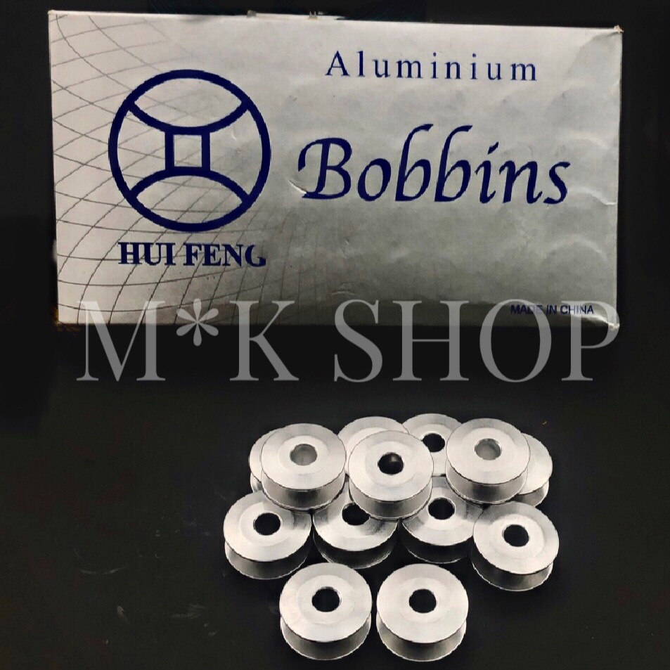 Spool Aluminium/Bobbin aluminium untuk mesin jahit Industrial. ART: 272152. Harga per: 5 bh