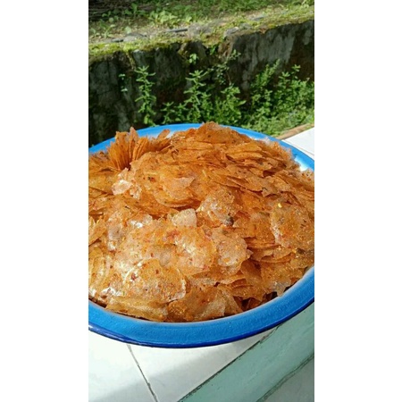 COD kripik kaca / kripik beling pedas extra daun jeruk 1kg