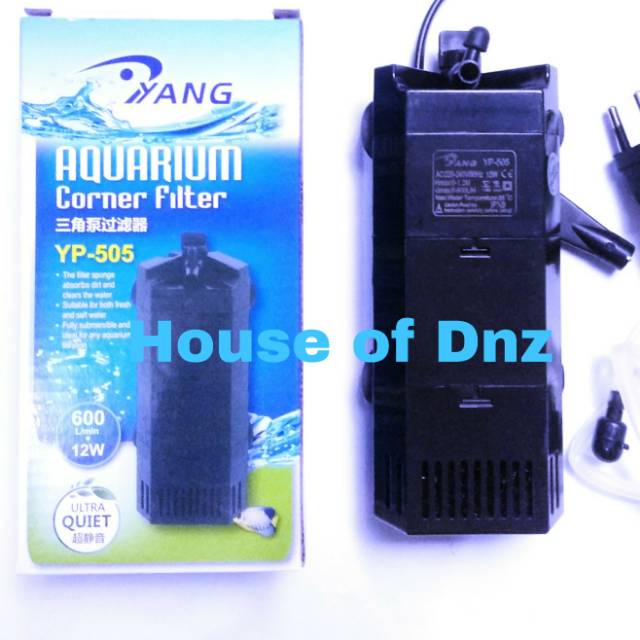 Aquarium Filter Samping Yp 505 Corner Filter Yp505 Yang Yp 505