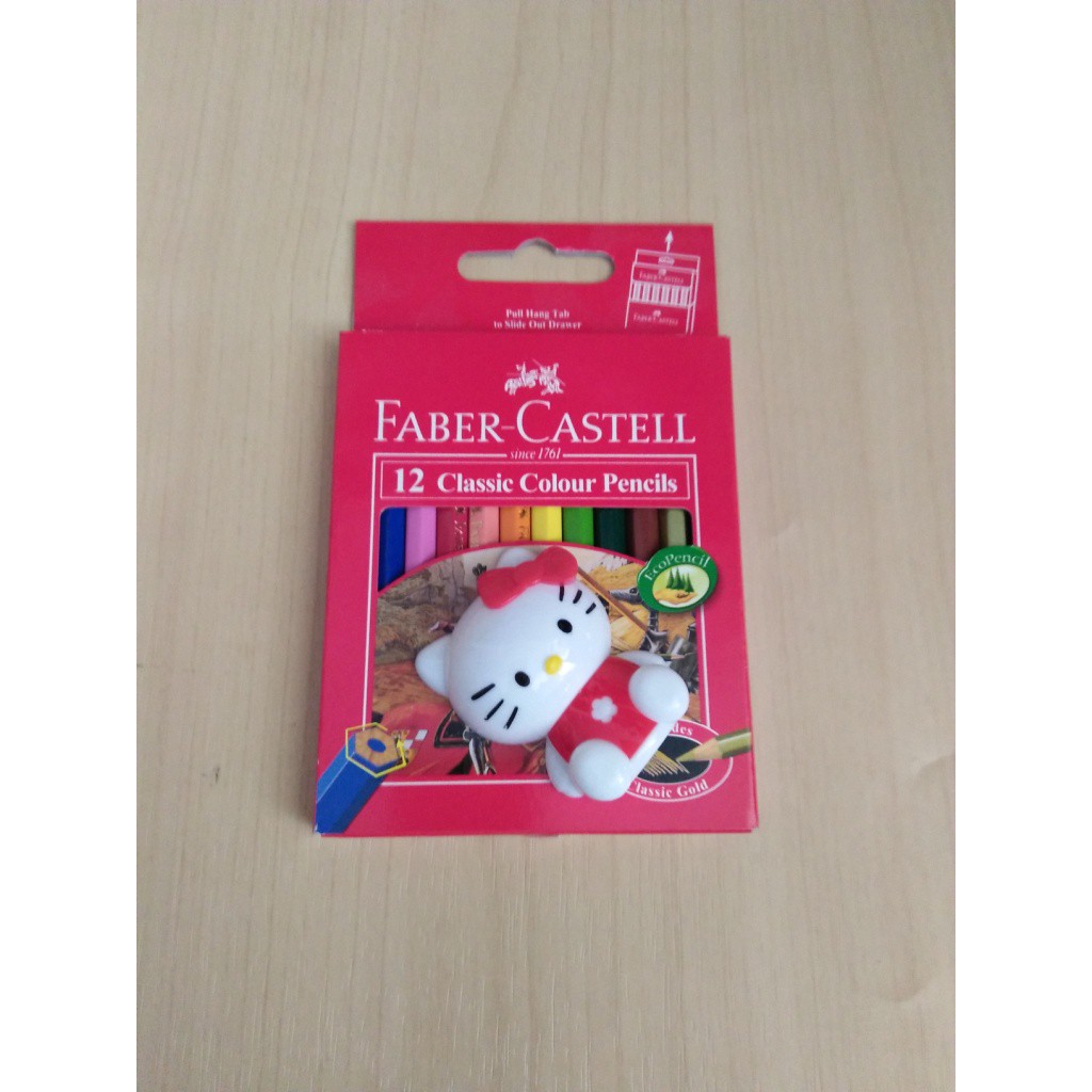 

(PCS) PENSIL WARNA FABER CASTELL 12 WARNA