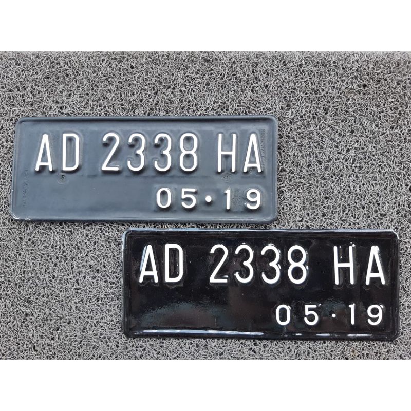 Plat Nomor Motor KILAD 1 Hari Jadi