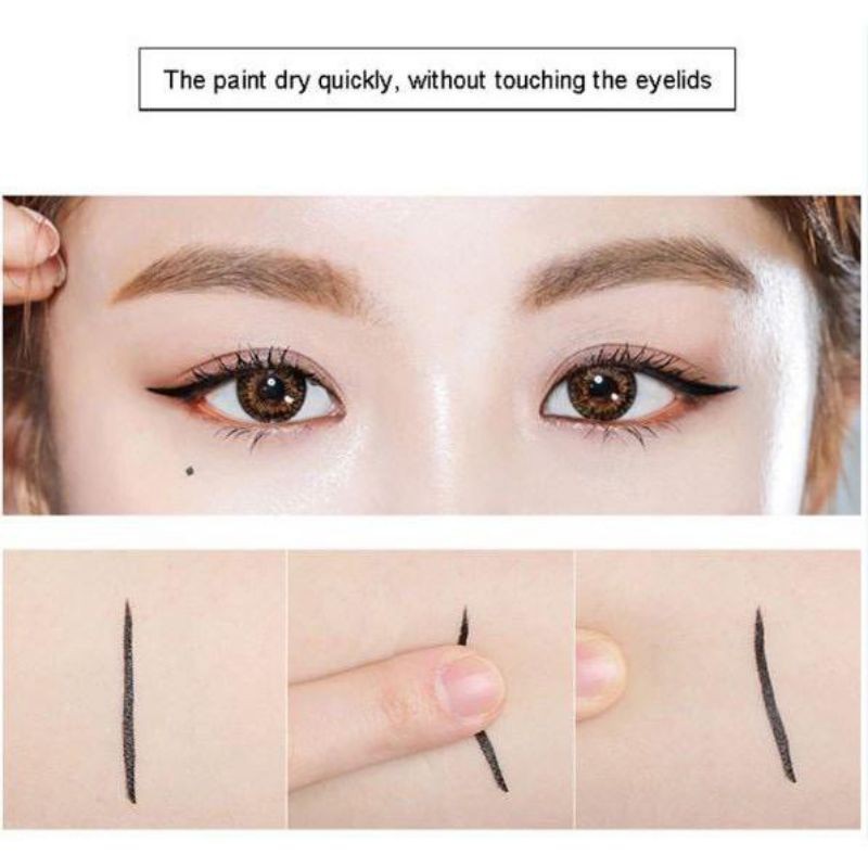 EYELINER DNM waterproof eyeliner pen pencil tahan lama hitam 100% ORIGINAL