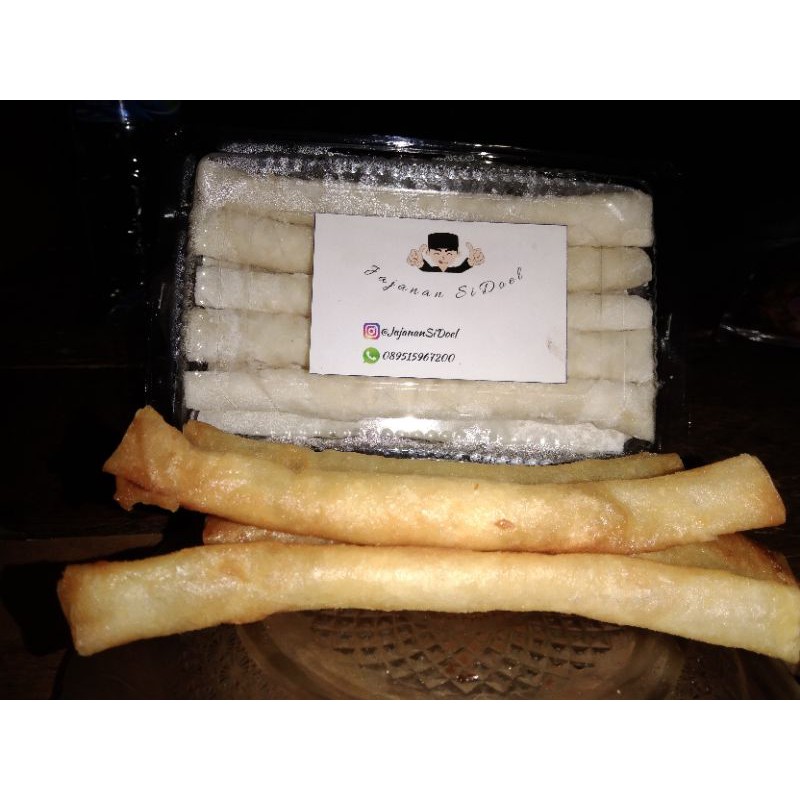 

Cheese stick 100gr isi 10pcs Mentah