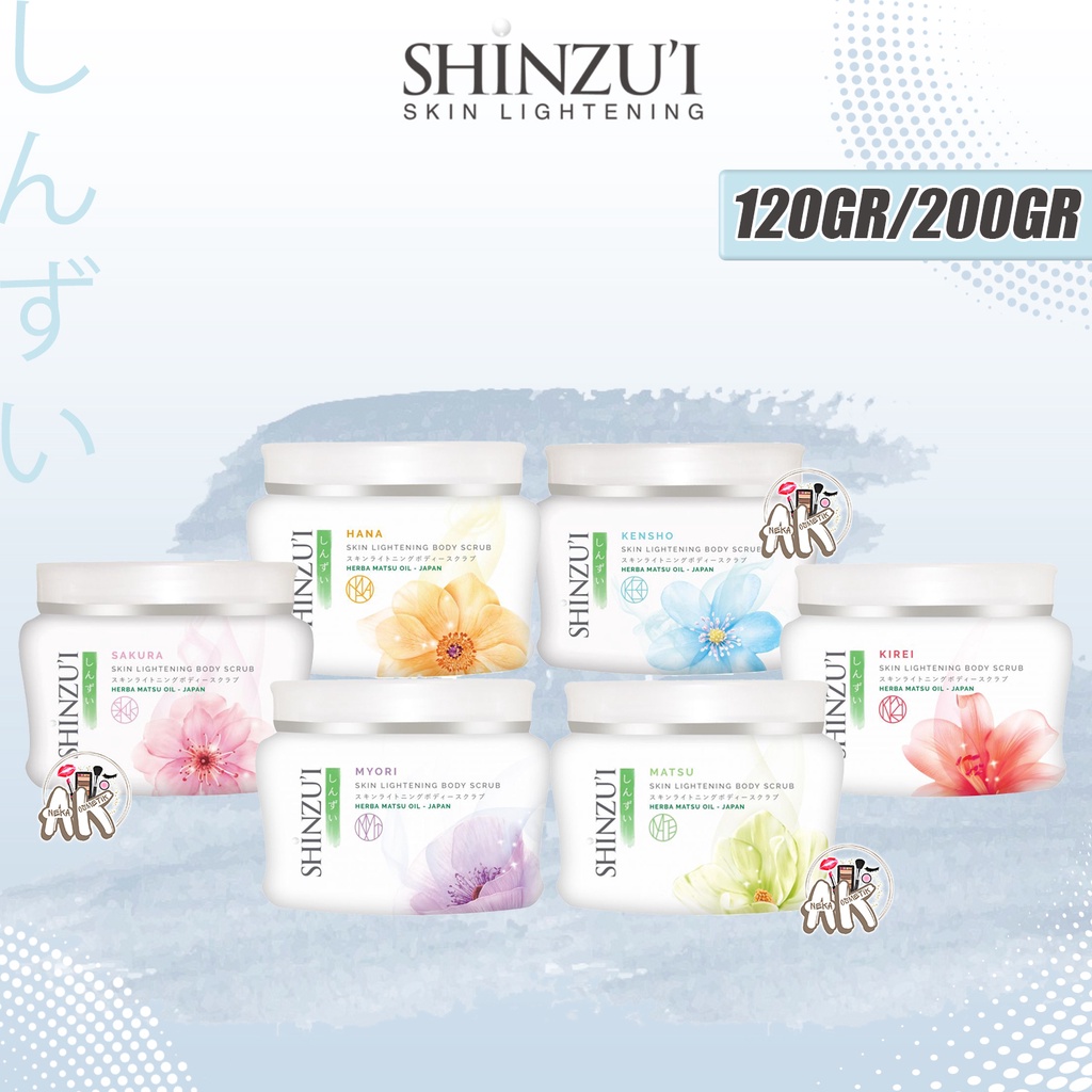 SHINZU'I SHINZUI BODY SCRUB 120/200GR