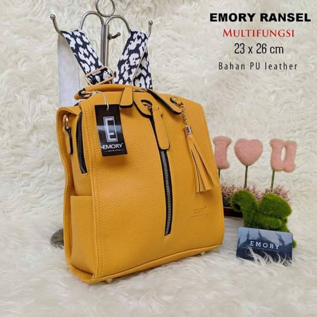 Emory Ransel / Tas Ransel / Tas Import / Tas Multifungsi