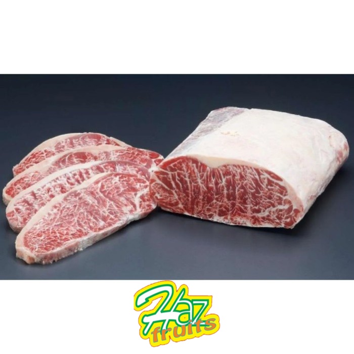 

Ryou Striploin Beef Steak 5 pcs / 200 Gram - 1 KG Premium Beef