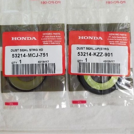 Seal Kones Komstir Atas  bawah CRF 150L Original DUST SEAL SIL DEBU SEAL KOMSTIR COMSTIR CRF 150 CRF150L CRF 150 L harga tuk atas dan bawah