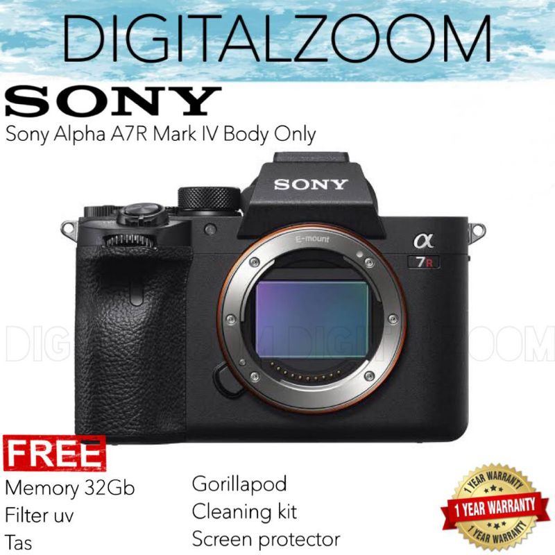 Sony A7R Mark IV Body Only - Sony A7R IV Body Only