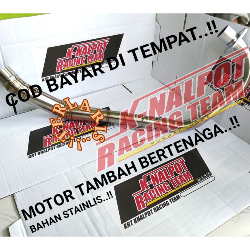 Leher Jupiter Mx New 135 Knalpot Racing