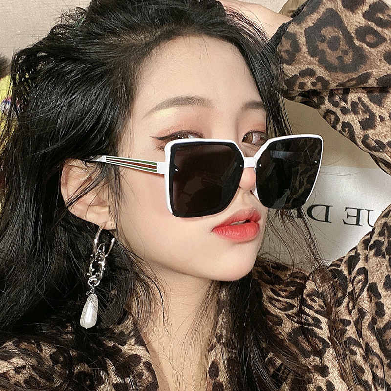 2020 Korean fashion personality all-match street photography sunglasses