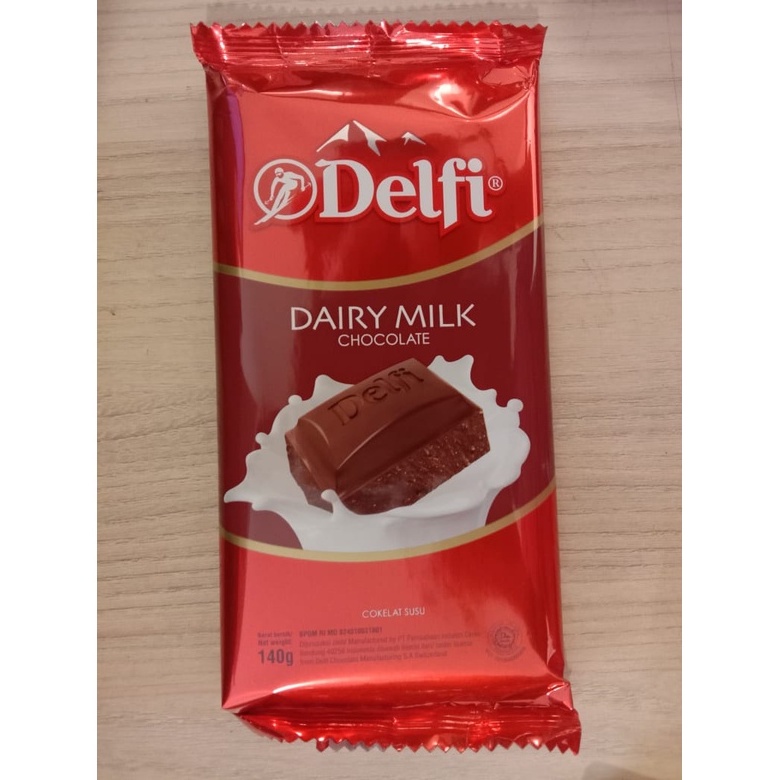 

DELFI DAIRY MILK CHOCOLATE 140 GR / COKELAT SUSU ALAMI / COKELAT CREAMY