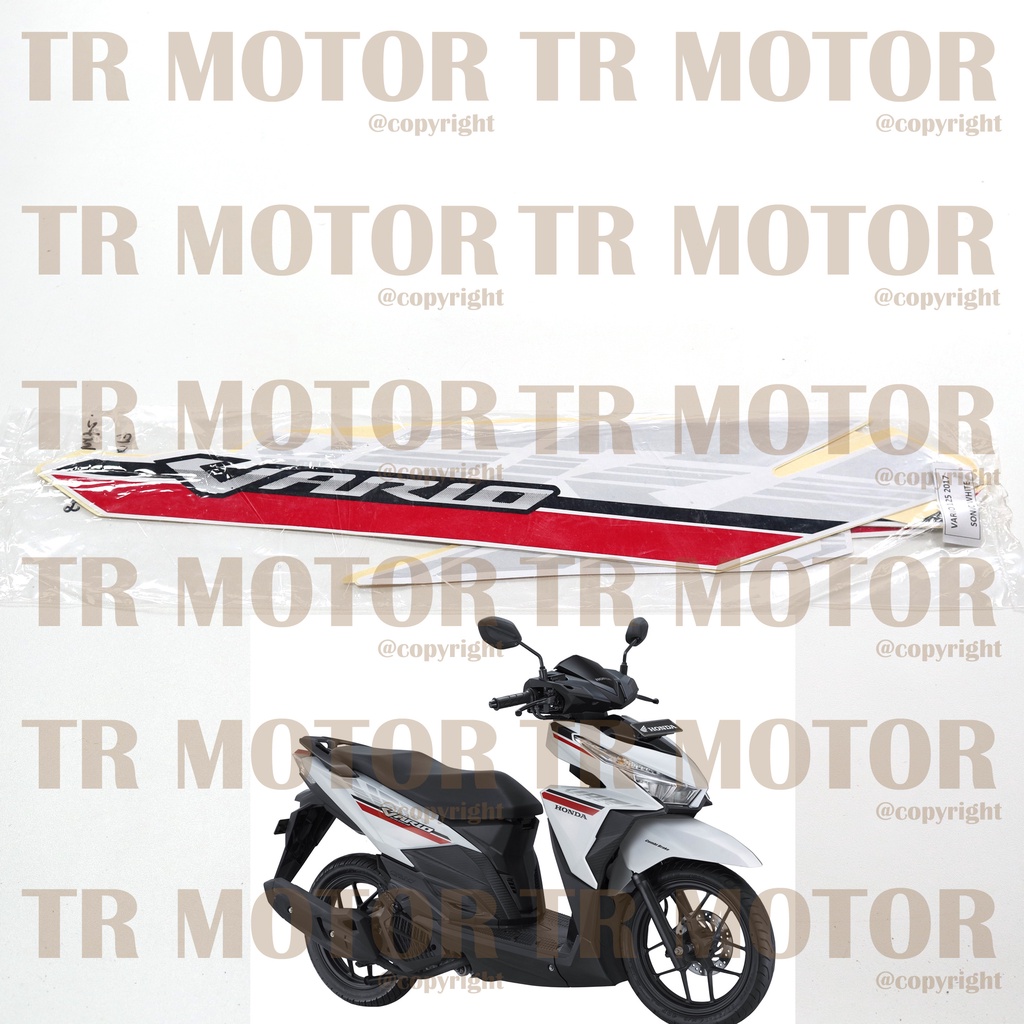 Stiker Motor Vario 125 2017 Sticker Striping Full Set Body Motor