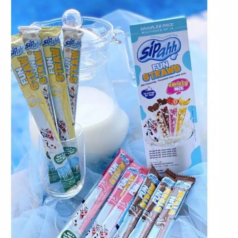 [SAMARINDA] GET 5PCS FUN STRAW SEDOTAN MAGIC RASA