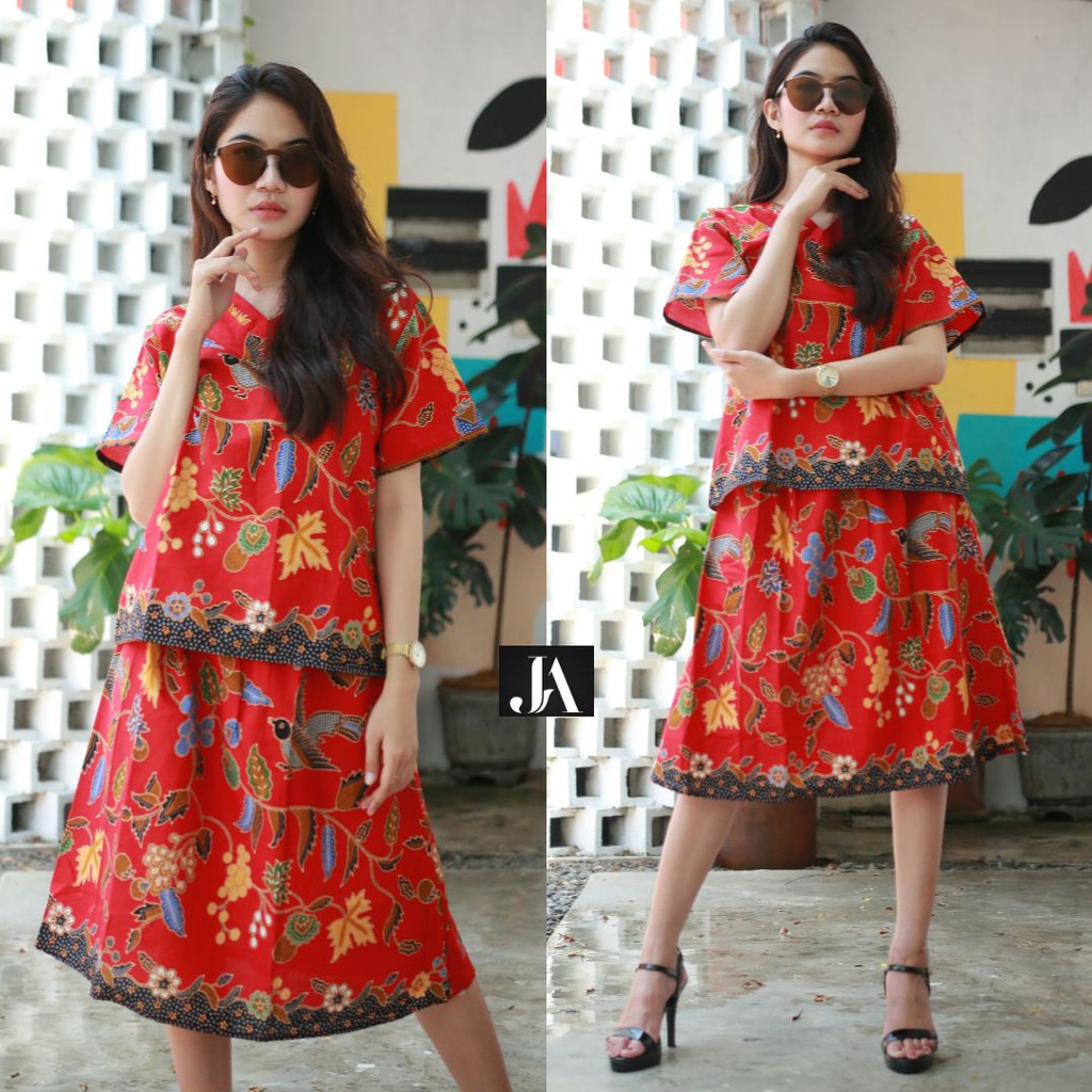 SER RNB BATIK PRIMISSIMA ROK DAN BLUS BATIK ROK BLOUSE BATIK