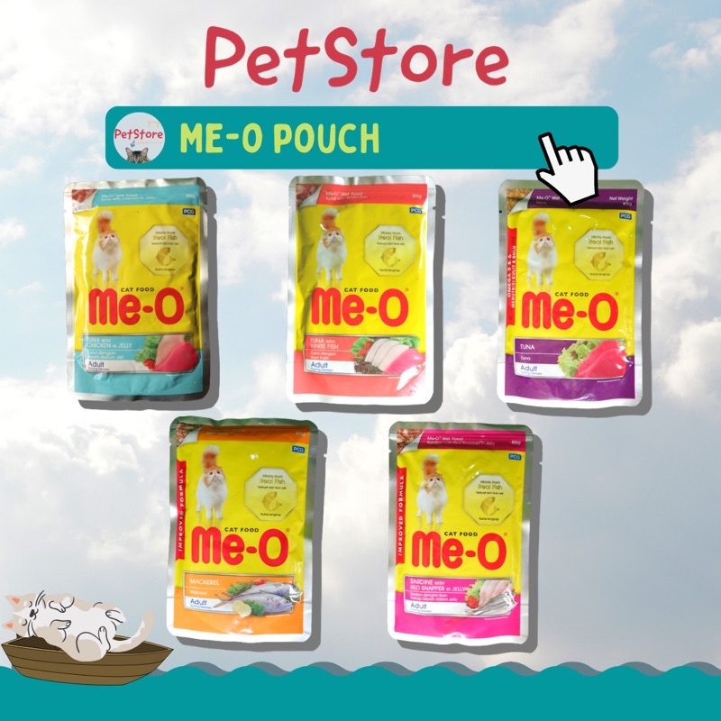 MEO SOBEK / meo pouch 80gr Kitten adult