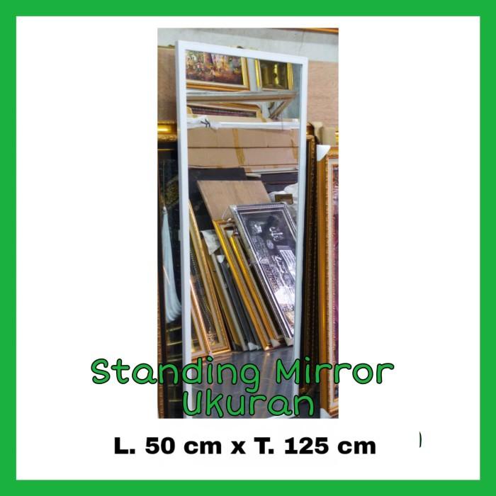 Mirror Full Standing Mirror Cermin Badan Besar Cermin Berdiri Besar Cermin Gantung