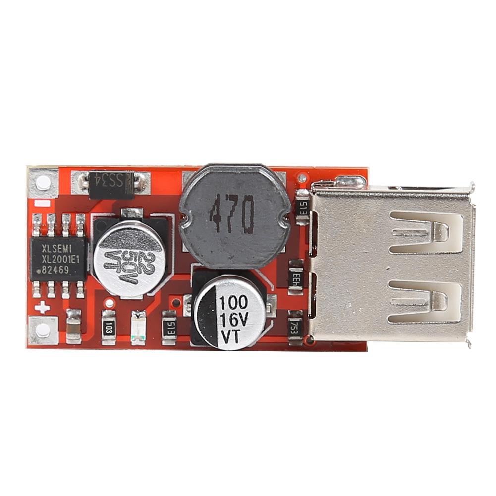 MOJITO DC-DC Step Down Car Charger Power Module 9V/12V/24V to 5V 3A USB Buck Board