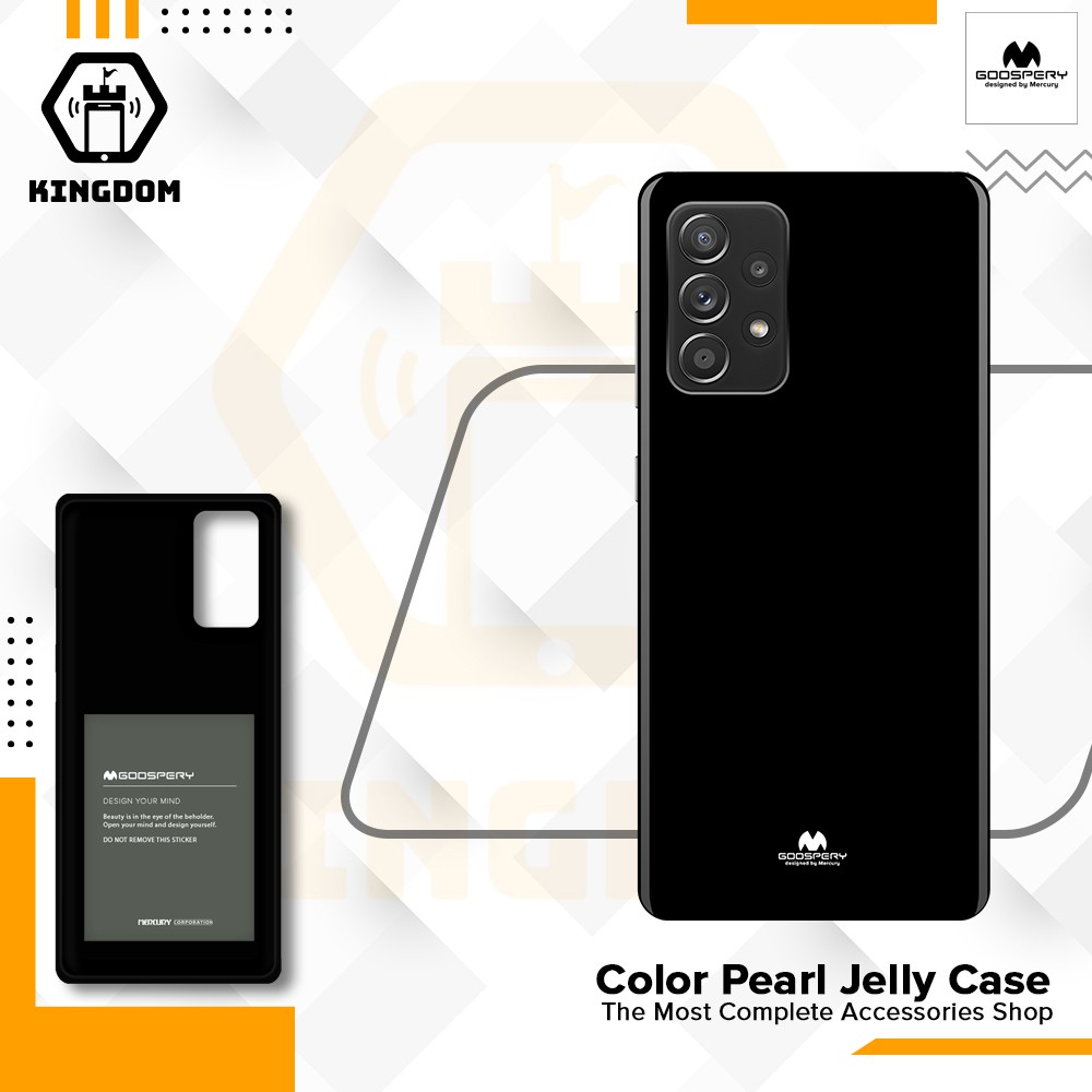 Casing Samsung A52 A526 Goospery Pearl Jelly Case