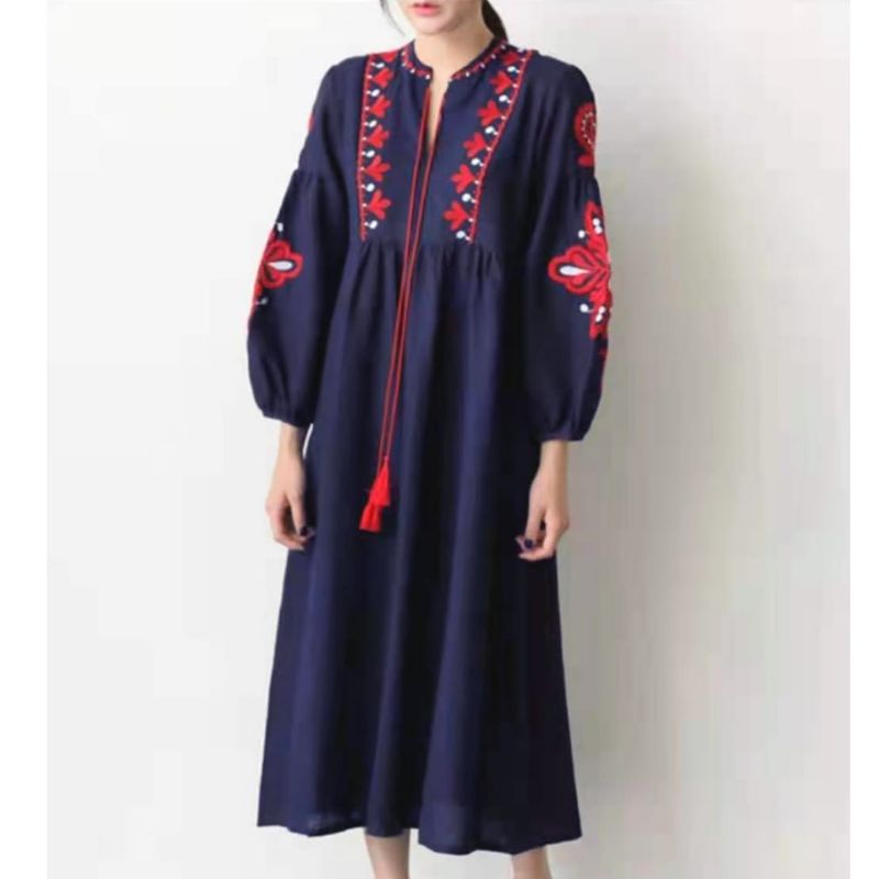 MDLV ~ 83380# Aaliyah Boho Style Maxi Dress Maxi Long Dress Fashion Import