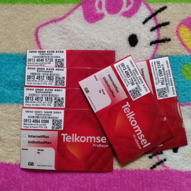 KARTU PERDANA TELKOMSEL EXP 2023