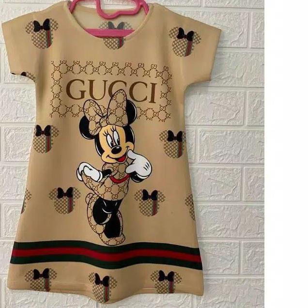 Baju anak perempuan minnie mouse / dress anak minnie mouse
