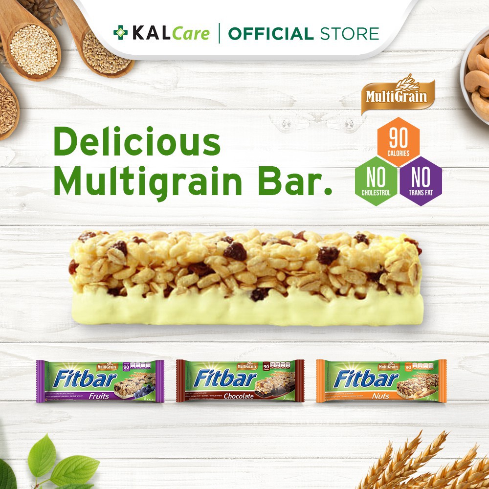 Fitbar Snack Sehat Multigrain Single Pack 24gr - Kabakids Store