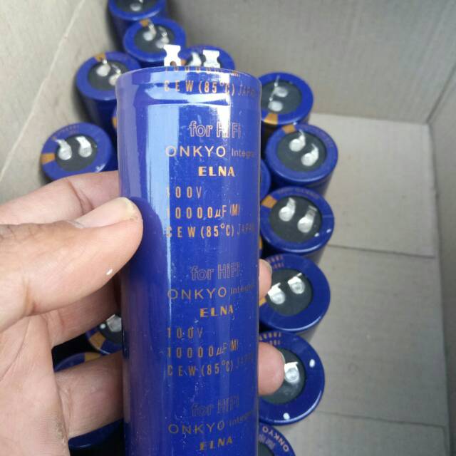 Elco 10000uf 100v Elna Asli Panjang Dan Besar Shopee Indonesia