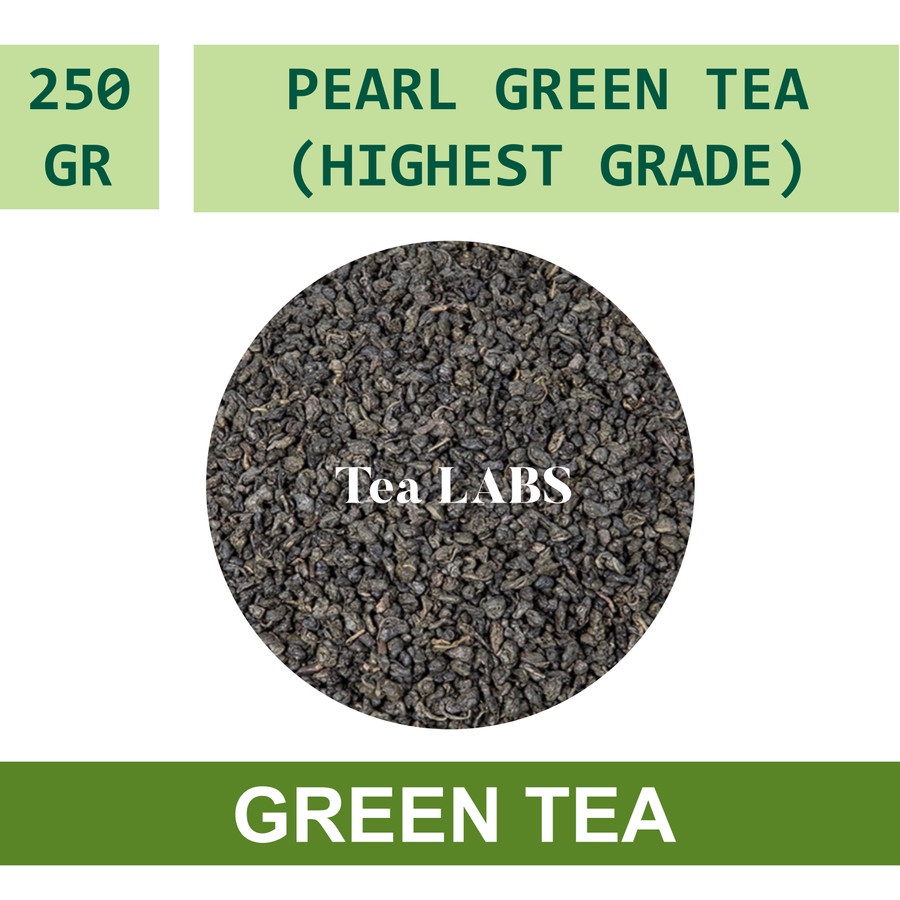 

Teh Hijau Pearl Organik Kiloan / Pearl Green Tea Premium 250 GRAM