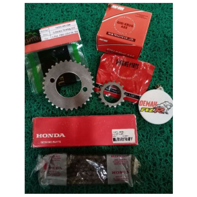 Kamprat set 25h 98 Gigik Sentrik Gigi Timing GL Pro Cdi GL 100 PNP Megapro GL Pro Neotech