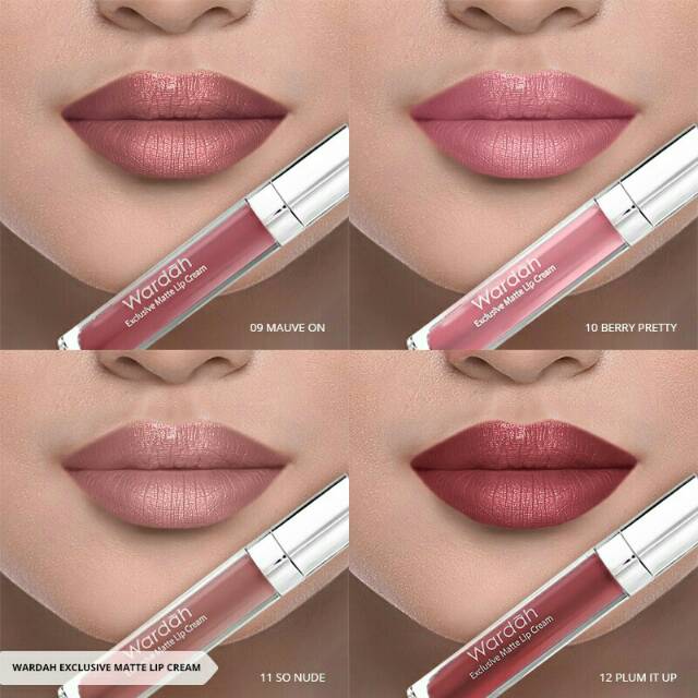 ☃️Cutezz_Ching1☃️Wardah Exclusive Matte Lip Cream