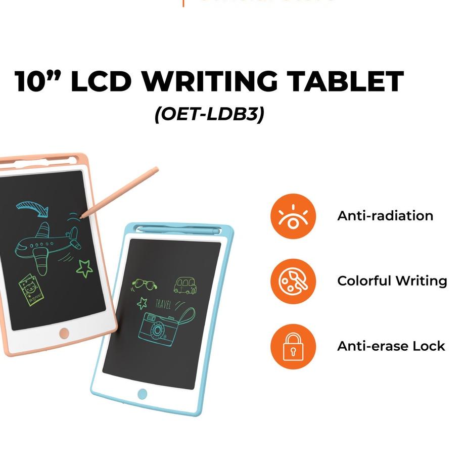 

Oke Price.. Olike LCD Writing/Drawing Board 10 inch Tablet Papan Listrik Tulis Mainan Anak Garansi Resmi 1 Tahun OET-LDB3