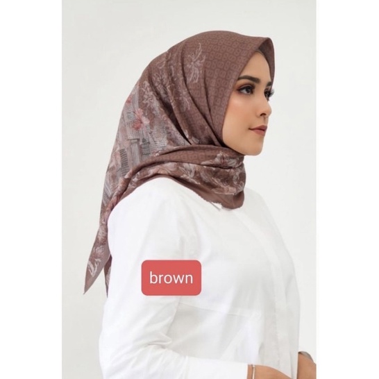 PRELOVED BUTTONSCARVES MALAYA SERIES BROWN