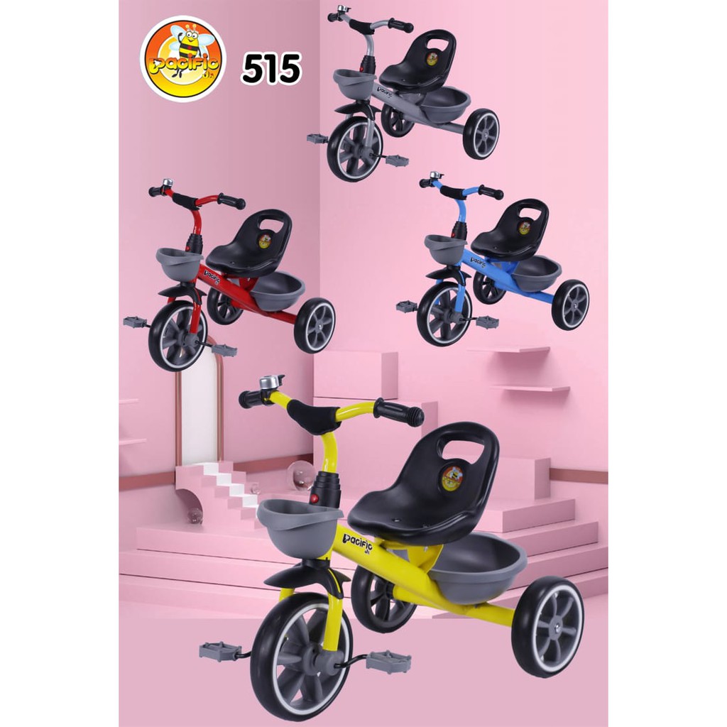 Sepeda Roda Tiga Pacific type 515 untuk anak 2 tahun 4 Sepeda Roda Tiga Pacific type 515 untuk anak 2 tahun 4