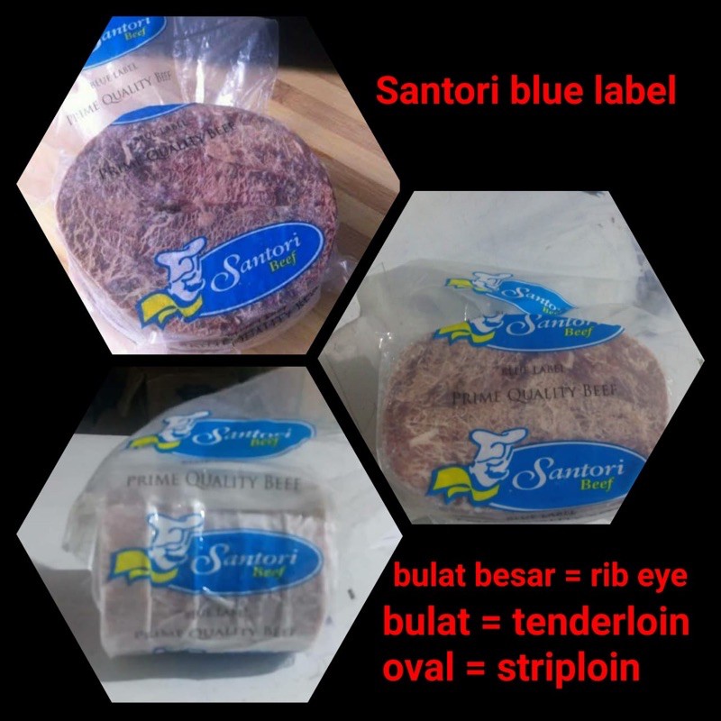 

Santori blue label