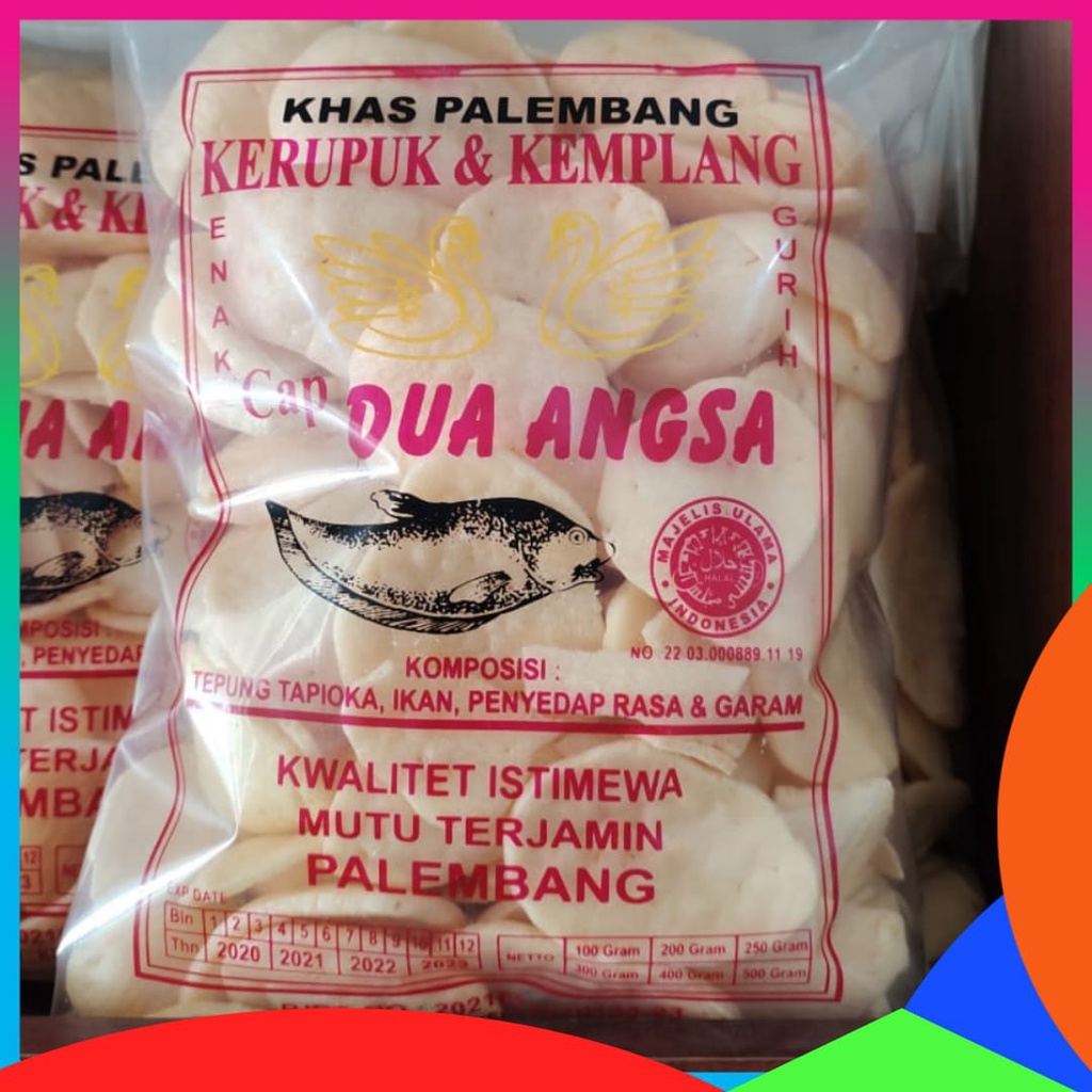 

Kerupuk Kemplang Palembang Rasa Udang 250 Gram Dua Angsa By Naga Mas