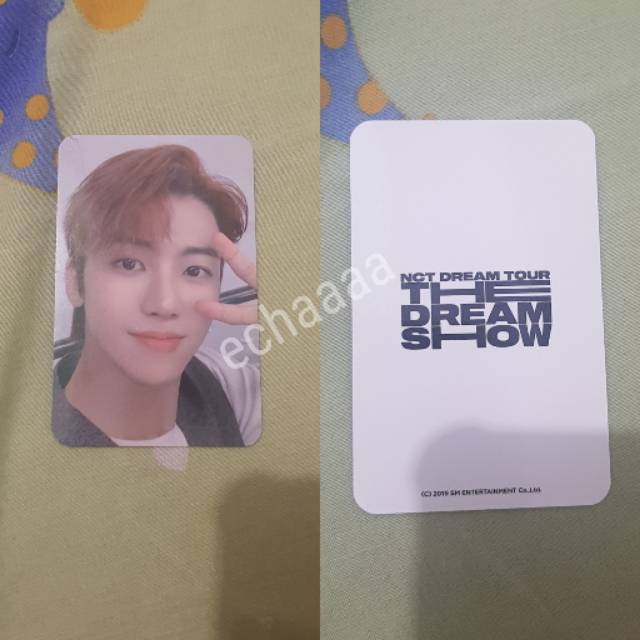 PHOTOCARD (PC) TICKET HOLDER (TIHOL) JAEMIN THE DREAM SHOW