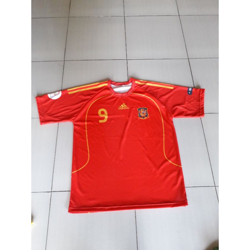 Jersey Spanyol 2008 Full Printing