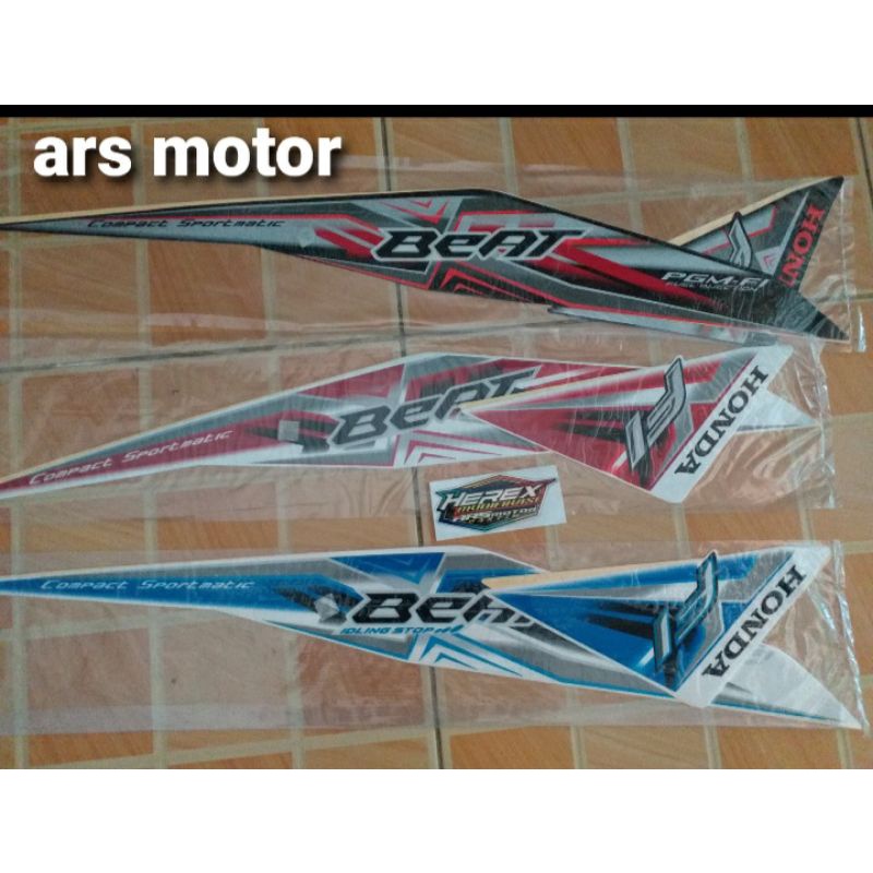 striping stiker honda beat 2015