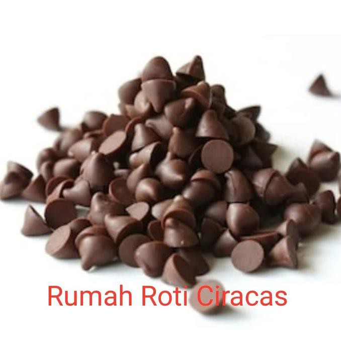 

Terlaris! Chocolate Chip 500Gr Schoko Choc Chips Kerucut Coklat No Tulip Elmer